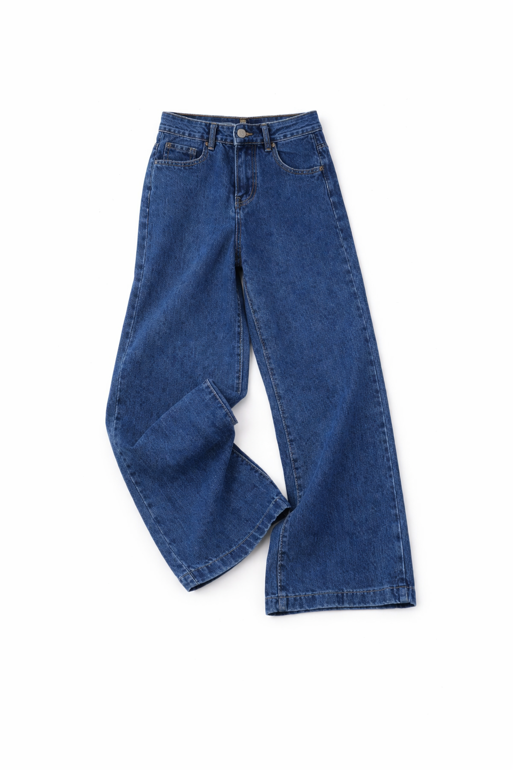 Wide Leg Jeans (Pack Of 2) Navy & Sky