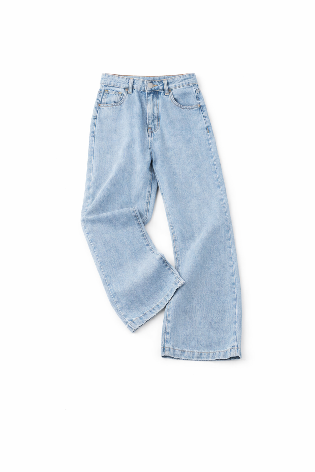 Wide Leg Jeans (Pack Of 2) Navy & Sky