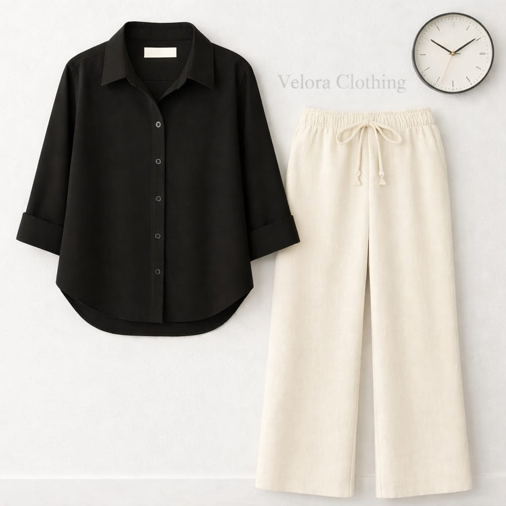 Button Down & Flapper Trouser