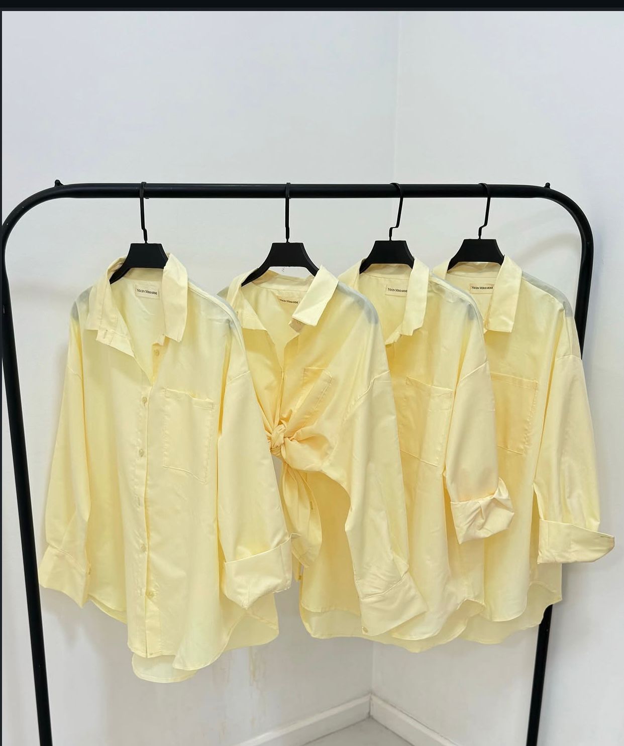 LEMON BUTTON DOWN SHIRT