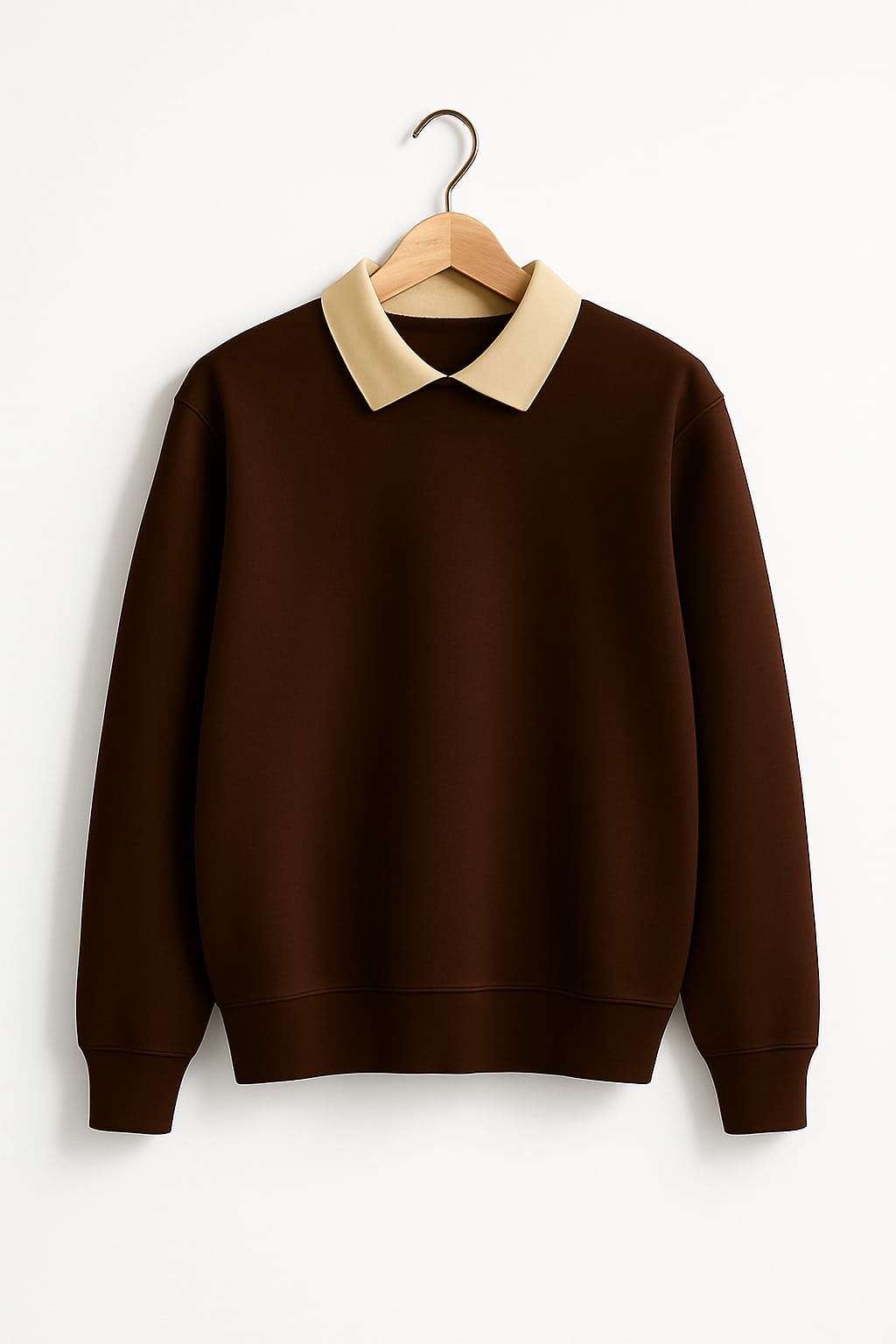 Classic Beige Colour Sweatshirt