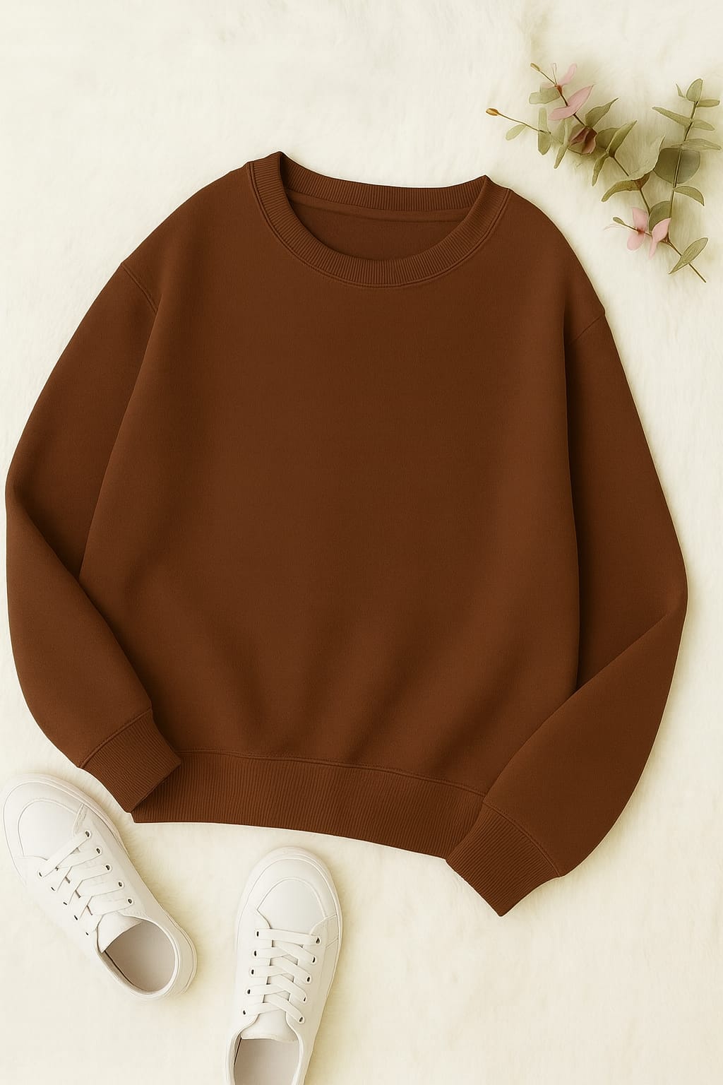 Dark Brown Sweatshirt