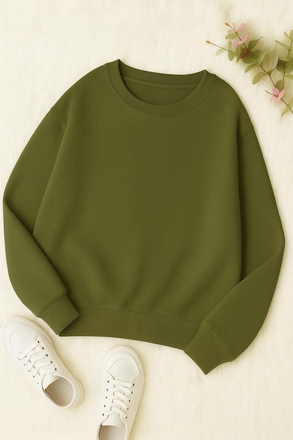 Olive Green Sweatshirt