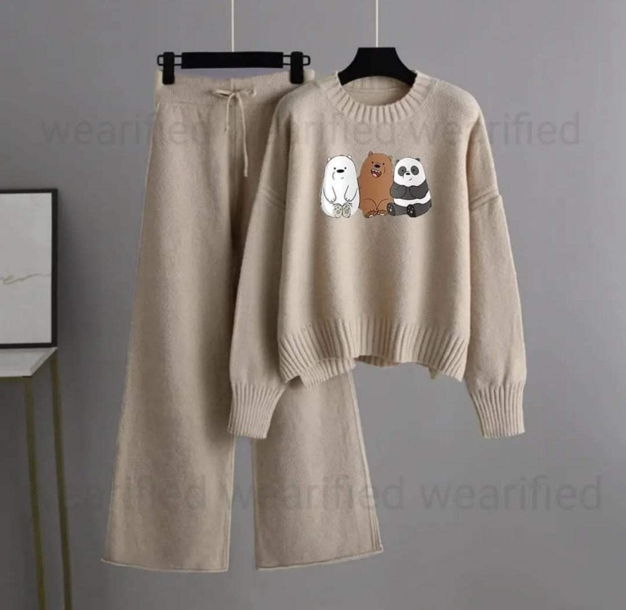 Beige Tracksuit 3 bears
