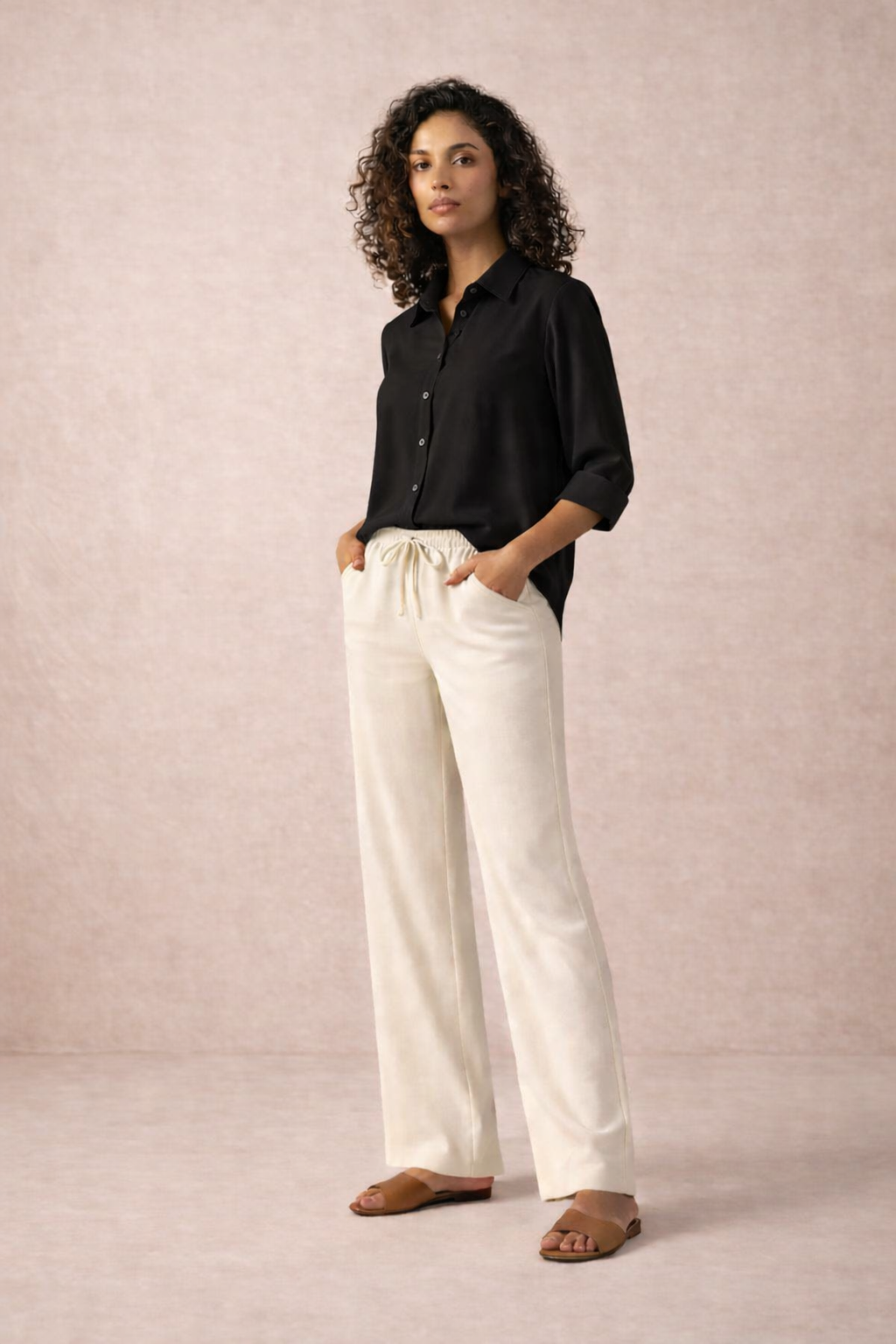 Button Down & Flapper Trouser
