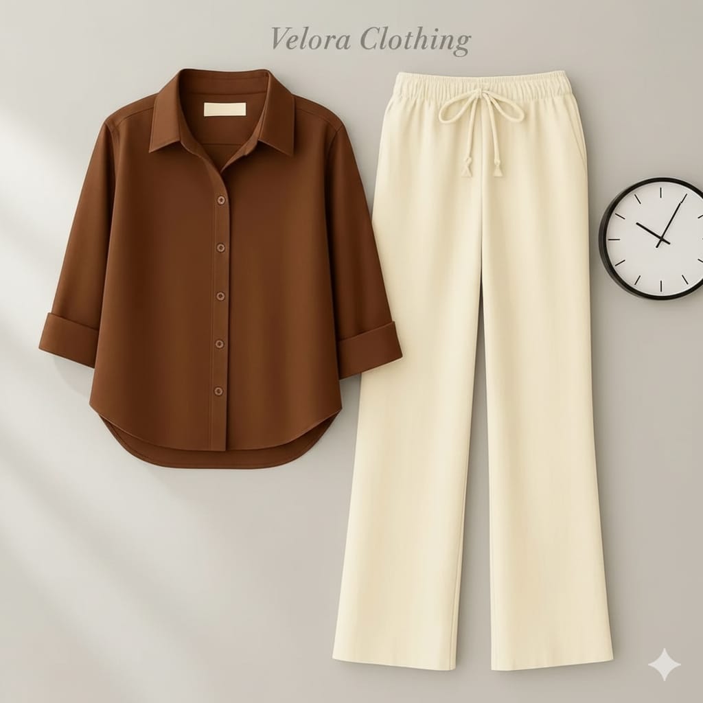 Button Down & Flapper Trouser